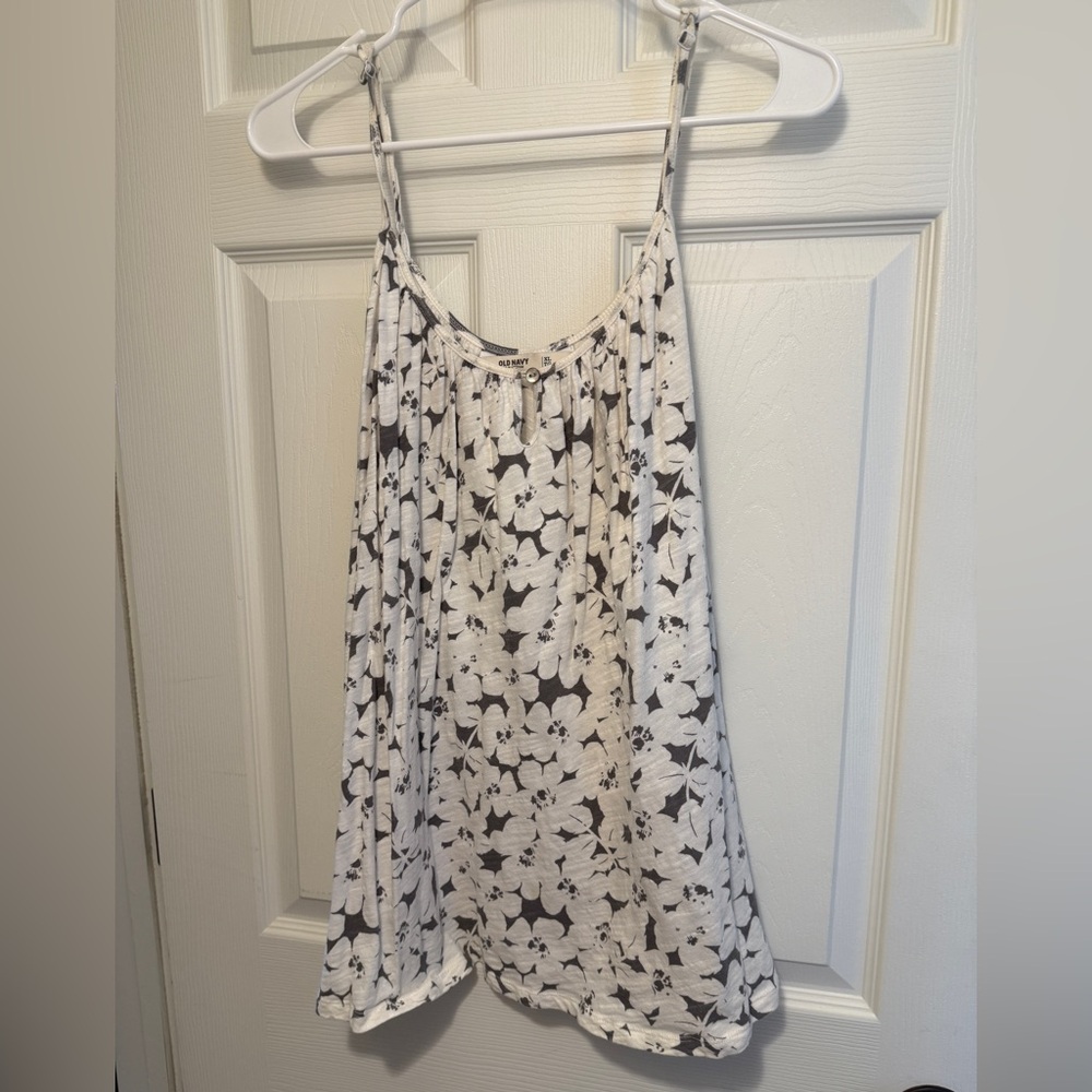 Floral spaghetti strap!